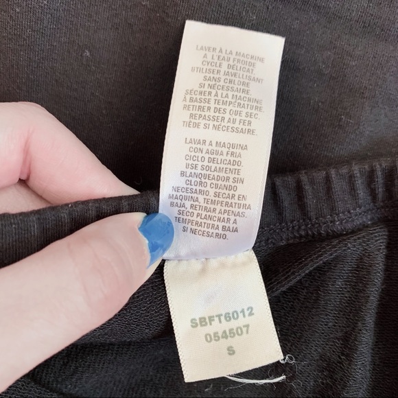 Splendid Black Cotton Leggings - Size Small - Picture 4 of 4